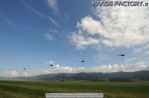 2009-06-27 Zeltweg Airpower 0246 Helicopter flag parade